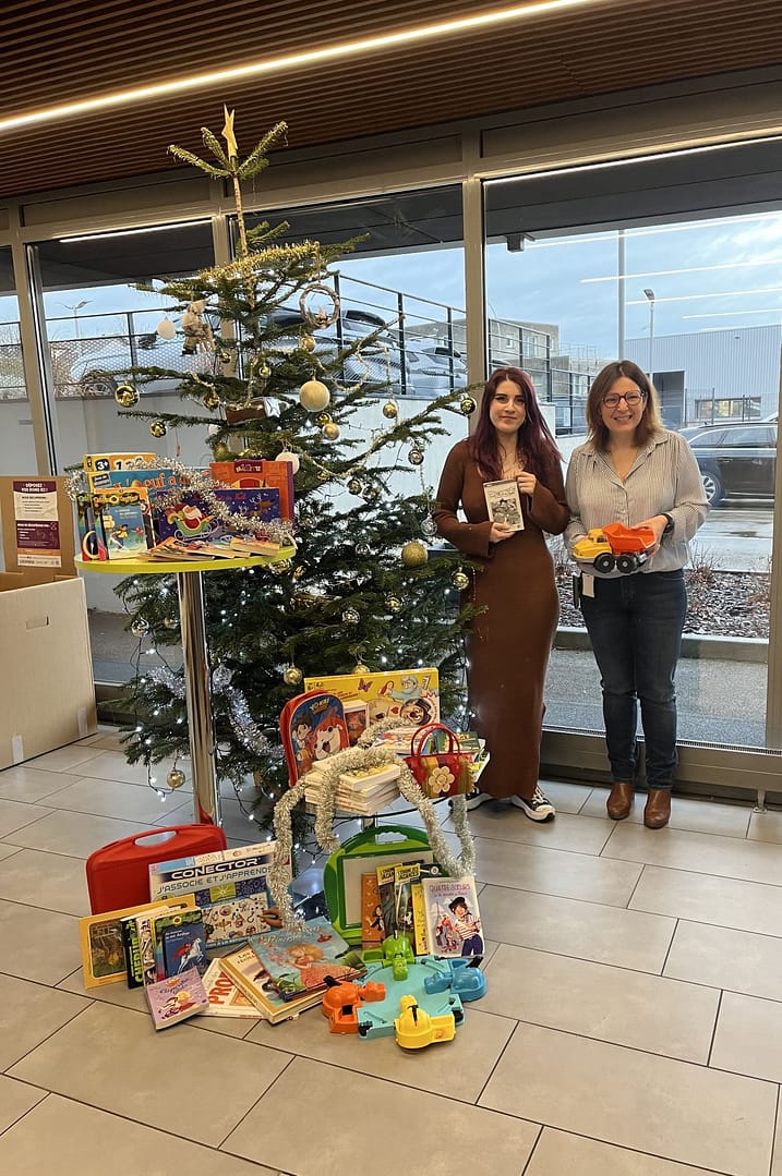 CHEVAL FRERES et La Recup Besac : une collecte de jouets solidaire !